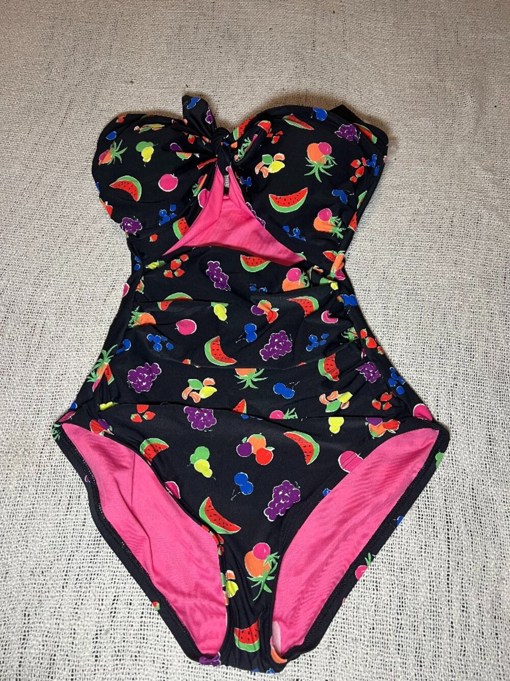 Kate Spade New York Fruit Print One-Piece Swimsuit | Size Small | NWT